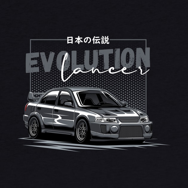 Lancer Evo 5 by cturs